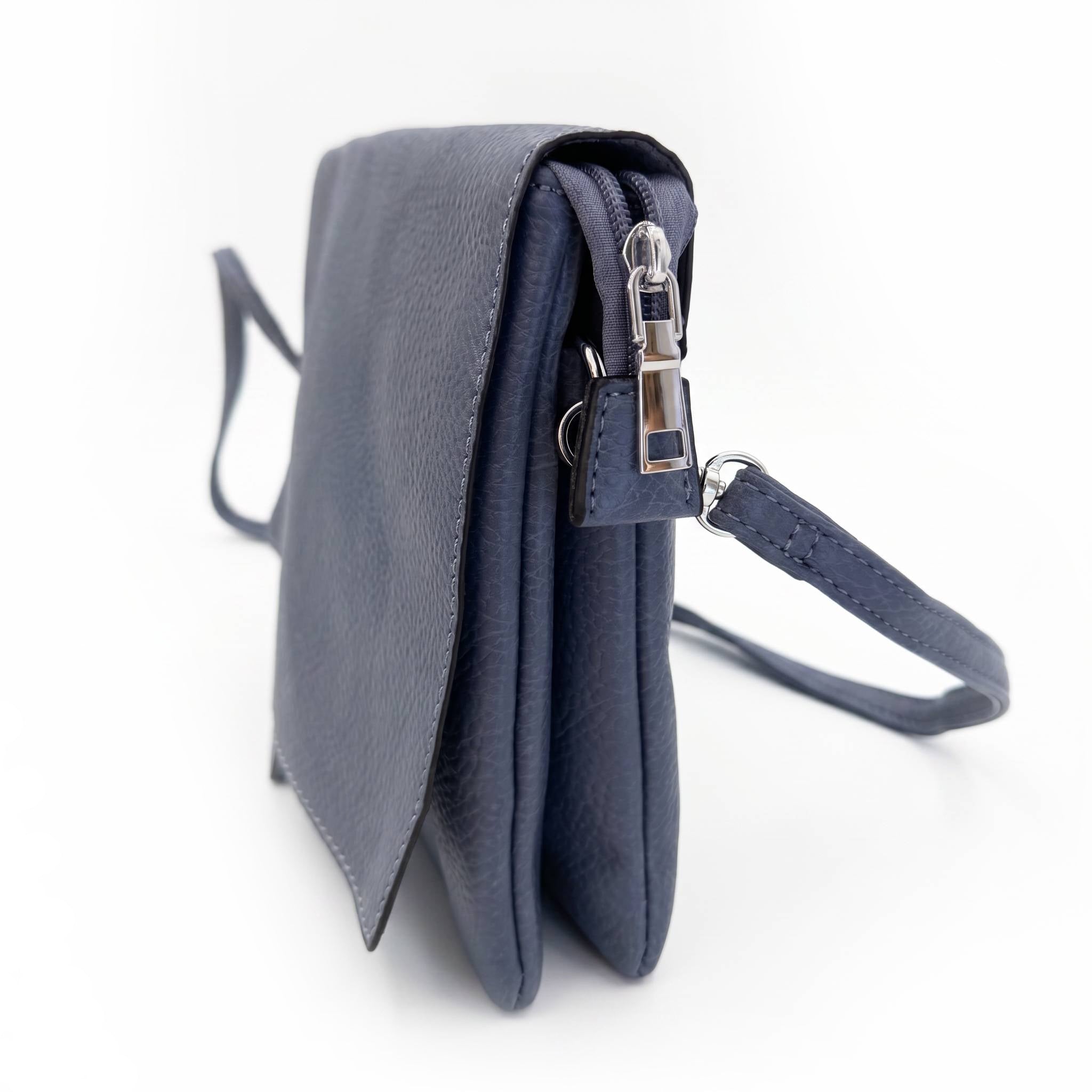 Bolso de Mano Bandolera Azul