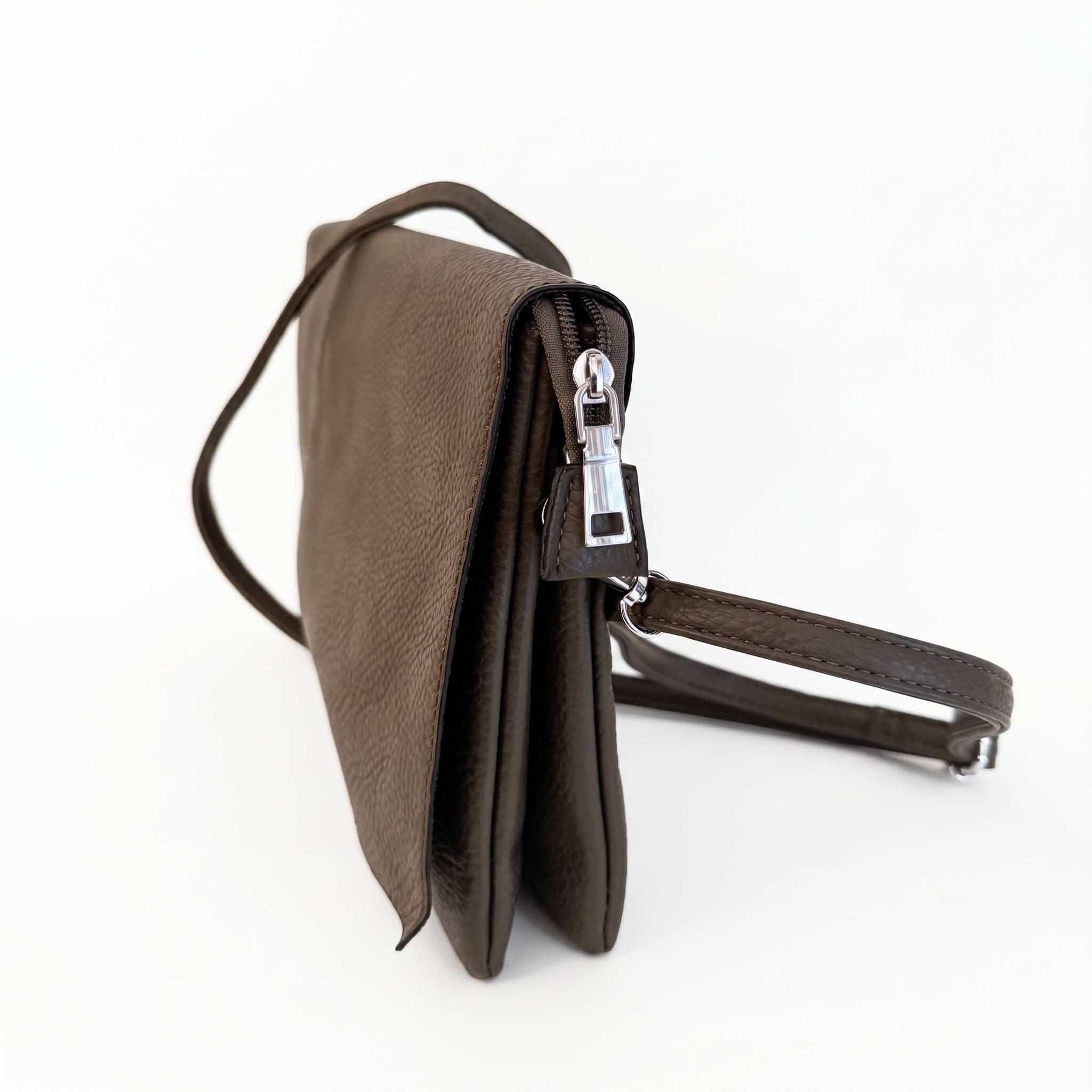 Bolso de Mano "Bandolera" Marrón