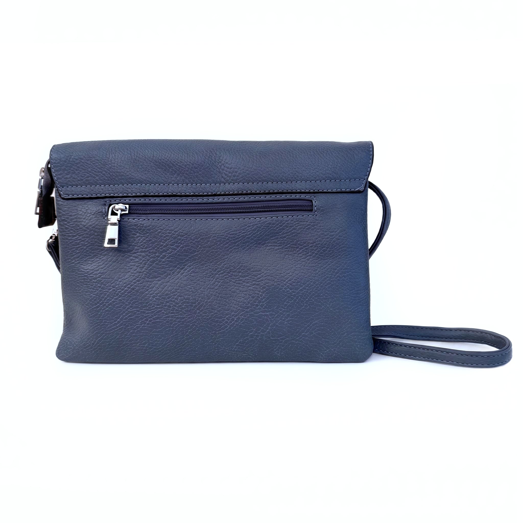 Bolso de Mano Bandolera Azul