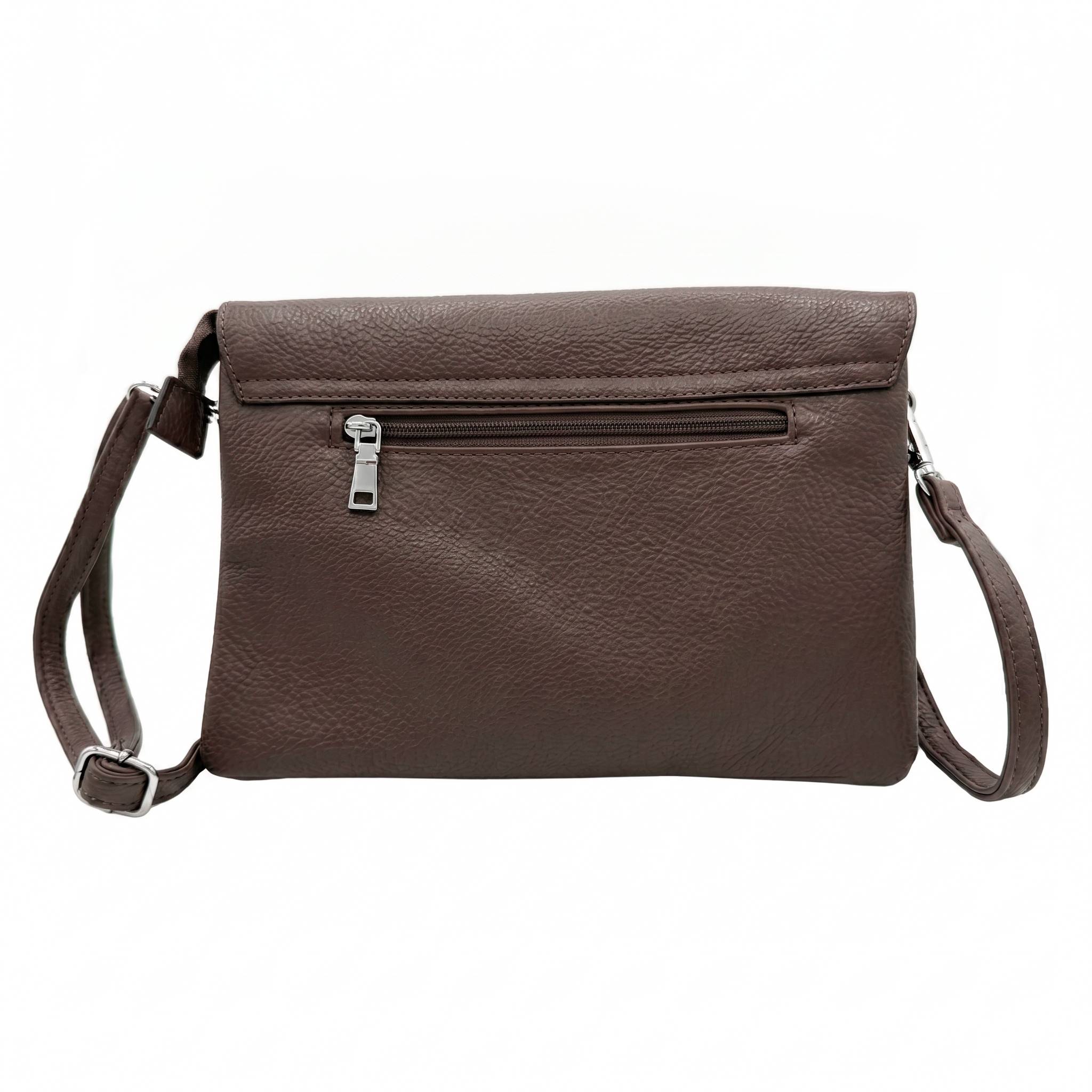 Bolso de Mano "Bandolera" Marrón