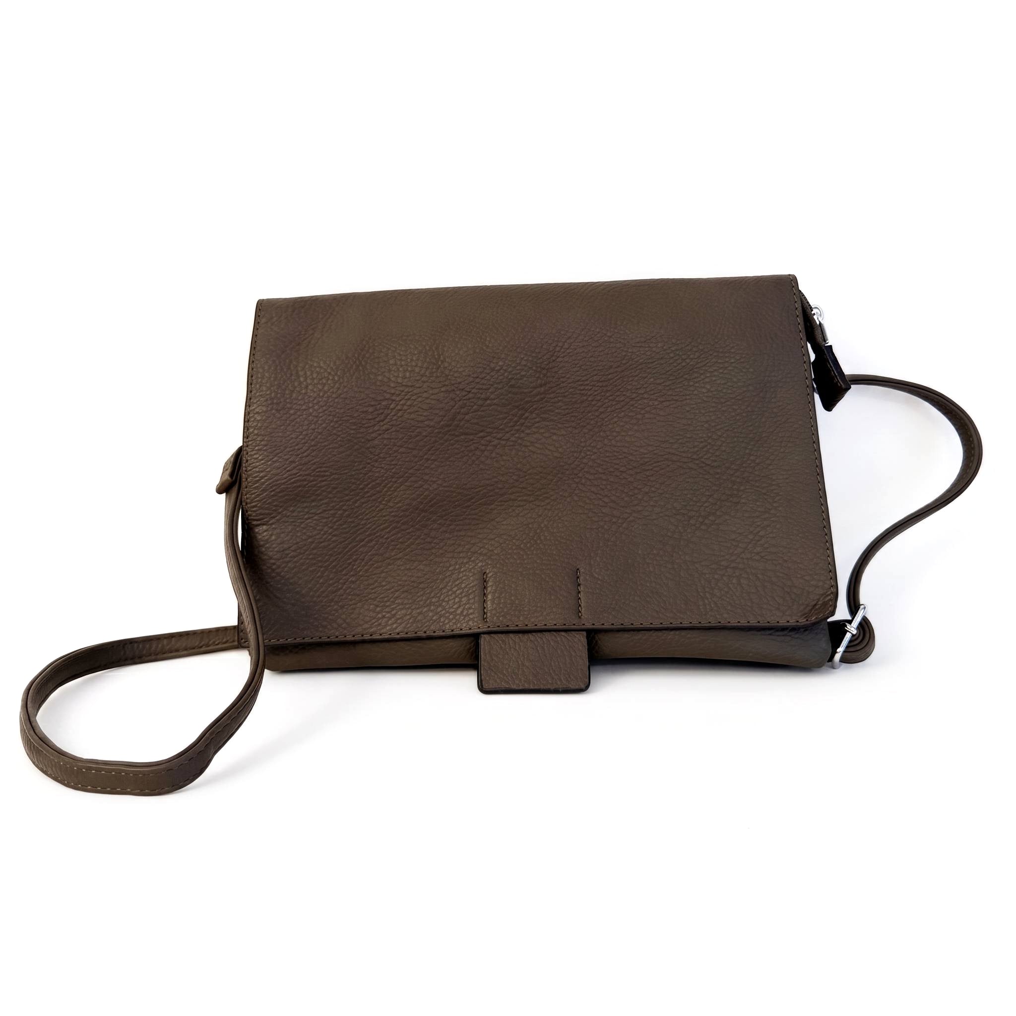 Bolso de Mano "Bandolera" Marrón